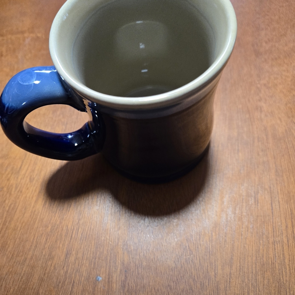 Navy Blue Colorado Souvenir Mug with Elk Design - Picture 3 of 6